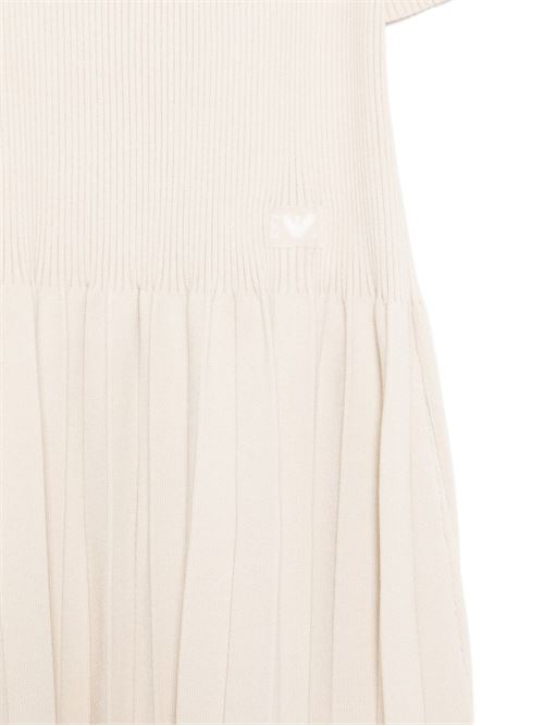 Abito bambina Emporio Armani beige EMPORIO ARMANI KIDS | EG000766AF22788U1156